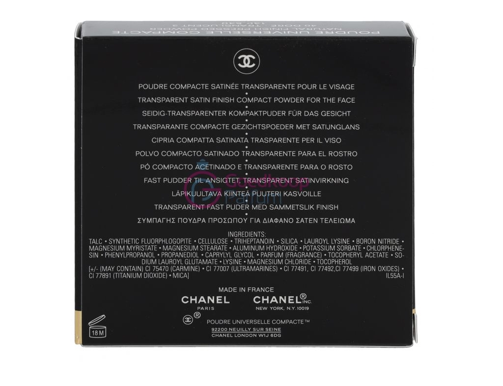 chanel poudre parfum